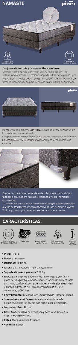 Producto - Colchón Piero Nova 190x80 - 9