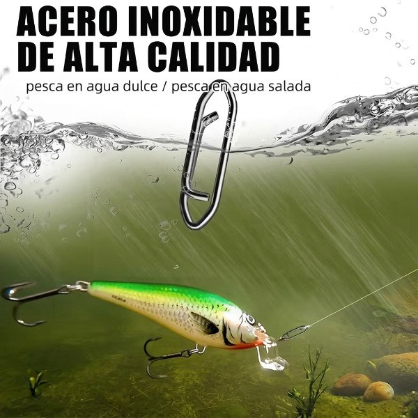 Producto - Mosqueton Snap Ottoni de Enlace Rapido Tamaño L x 20 unidades Acero Inoxidable - 4