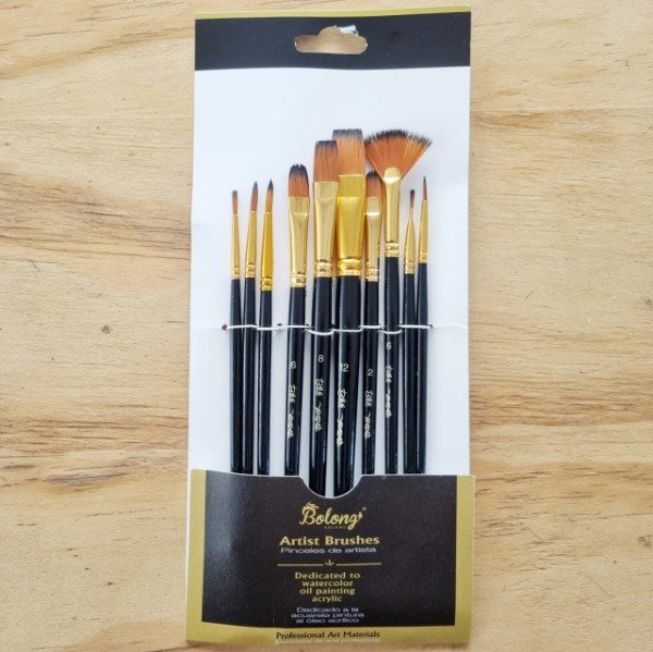 Producto - Mix de Pinceles x10Uni. Artist.