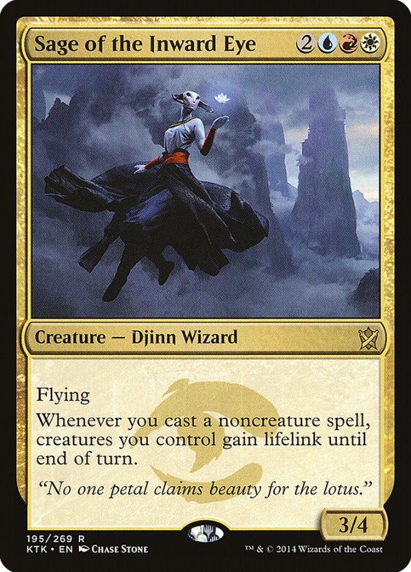 Producto - Sage of the Inward Eye #195  Khans of Tarkir