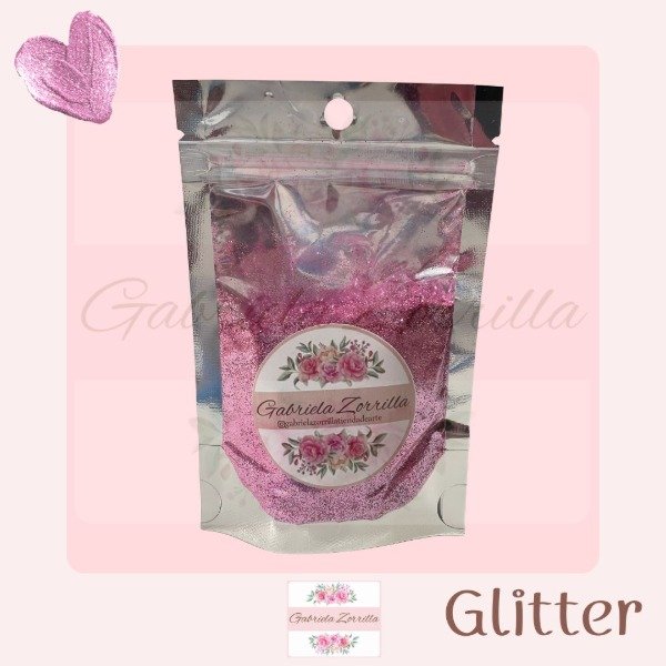 Producto - Glitter extra fino Rosa