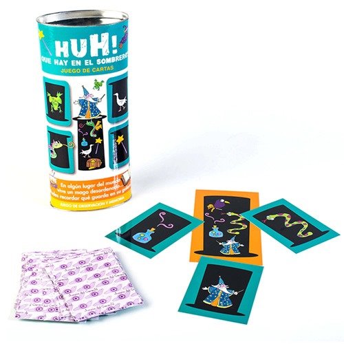 Producto - UH, QUÉ HAY EN MI SOMBRERO (juego de cartas) - 0