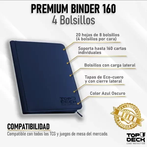 Producto - Carpeta Premium 160 TOP DECK