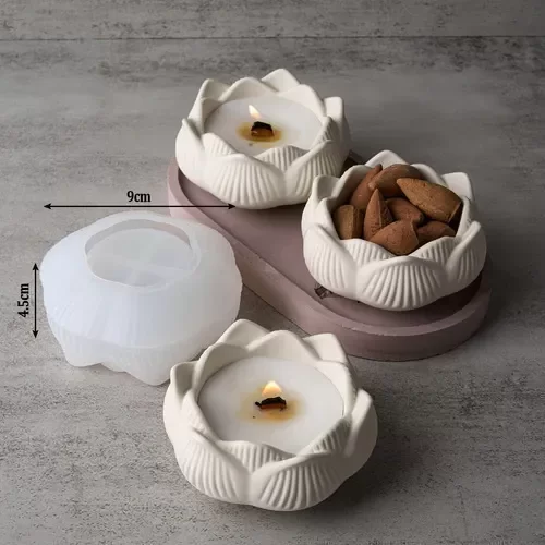 Producto - MOLDE SILICONA FLOR DE LOTO CUENCO