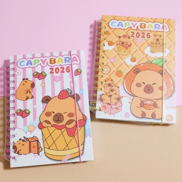 Producto - Agenda Diaria A5 2026 Capibara