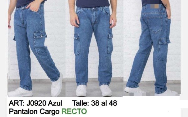 Producto - LINEA UOMO Pantalón cargo recto