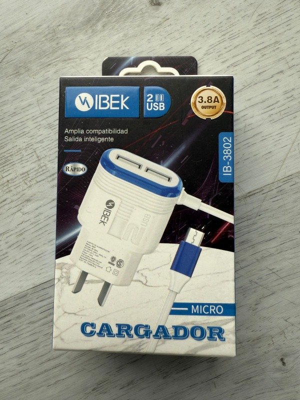 Producto - Cargador rapido micro usb 3.8A