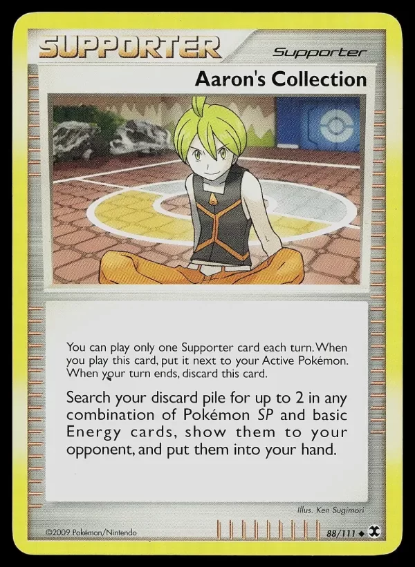 Producto - Pokemon Rising Rivals 88/111 Aaron's Collection
