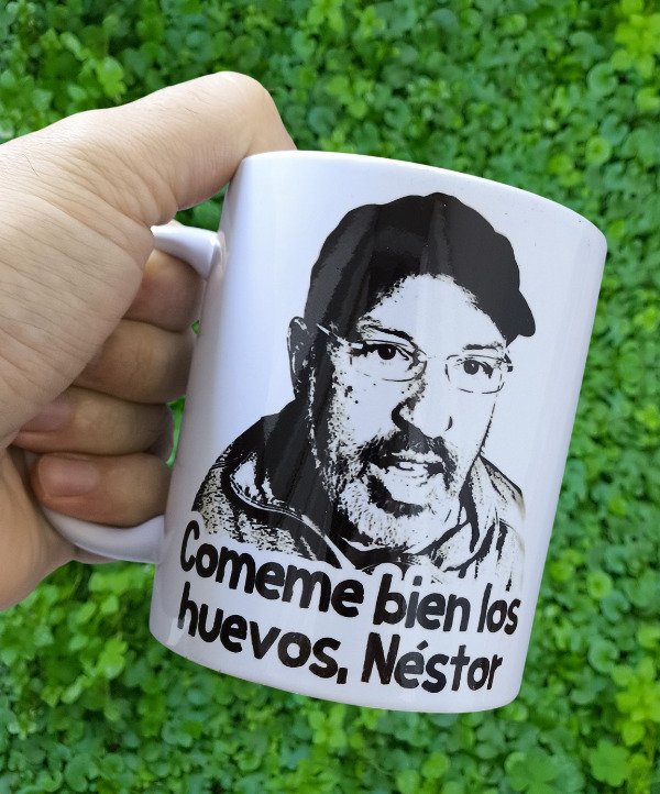 Producto - Comeme bien los huevos, Néstor. [Stencil Art]