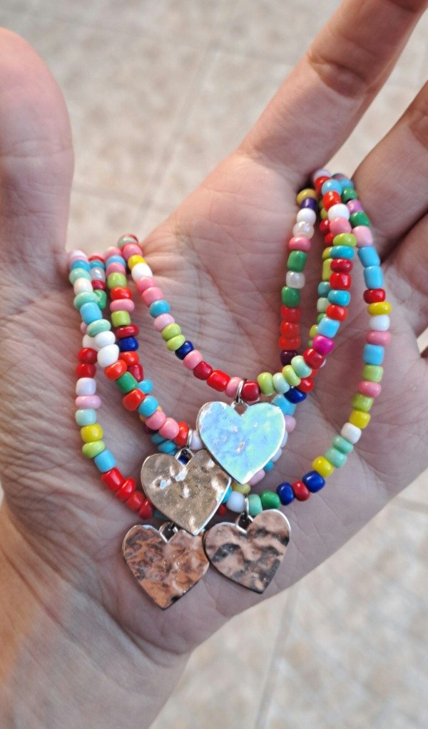 Producto - Collar Arcoiris con Corazón