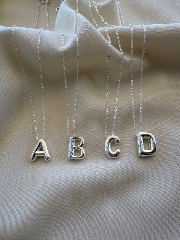 Producto - Cadena INICIAL lisa - Acero blanco