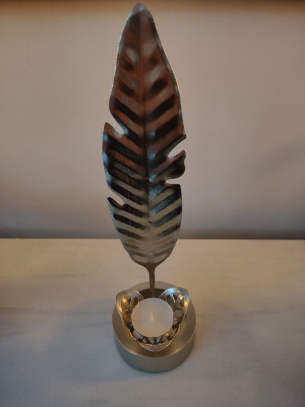 Producto - Porta vela Pluma