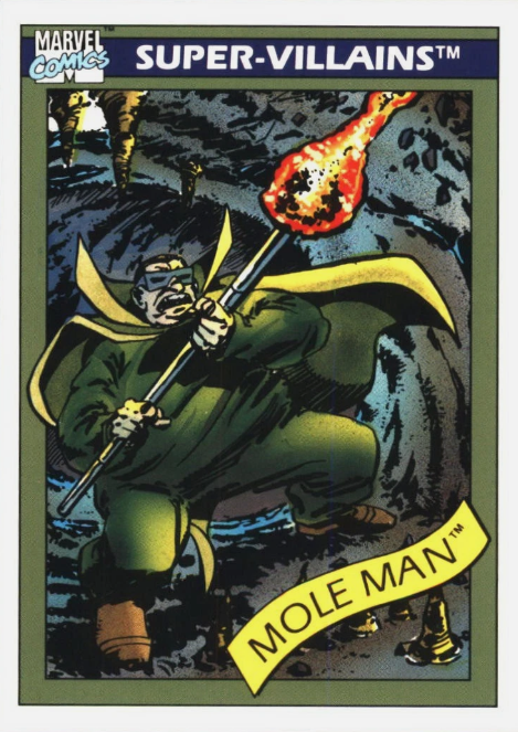 Producto - 1990 Impel Marvel Universe #68 - Mole Man - 0