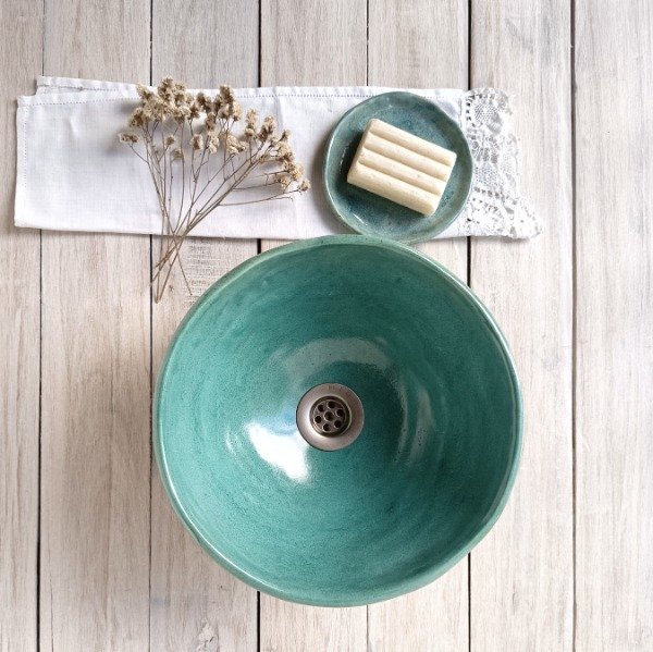 Producto - Bacha Aguamarina 26cm