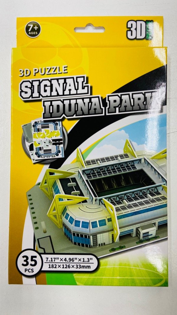 Producto - Rompecabeza 3D Estadios "Signal Iduna Park" 35 piezas