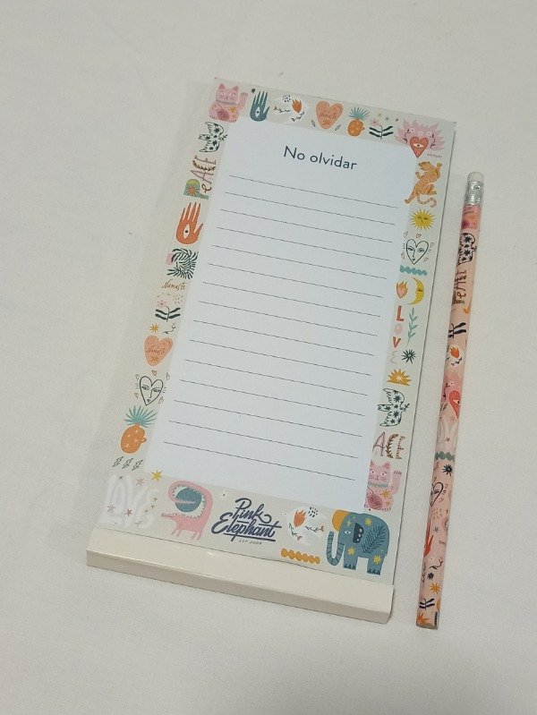 Producto - Block lista de cosas Beige