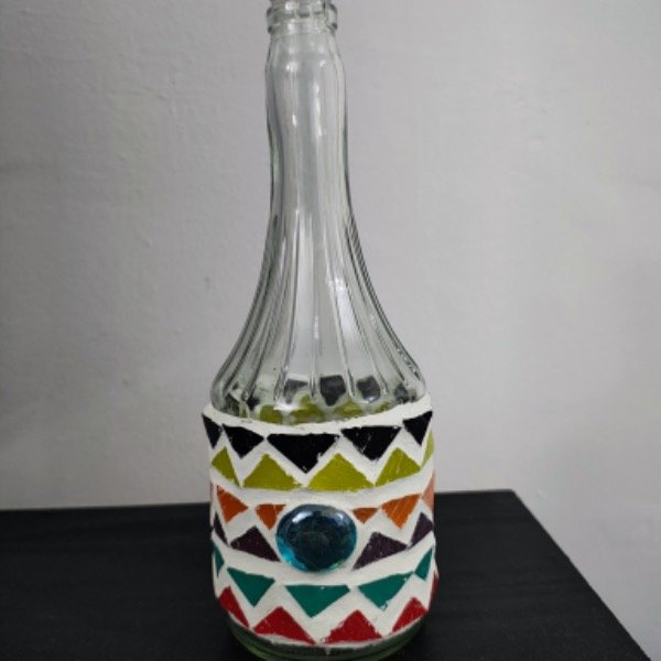 Producto - Botella decorativa: "Sol del Altiplano"