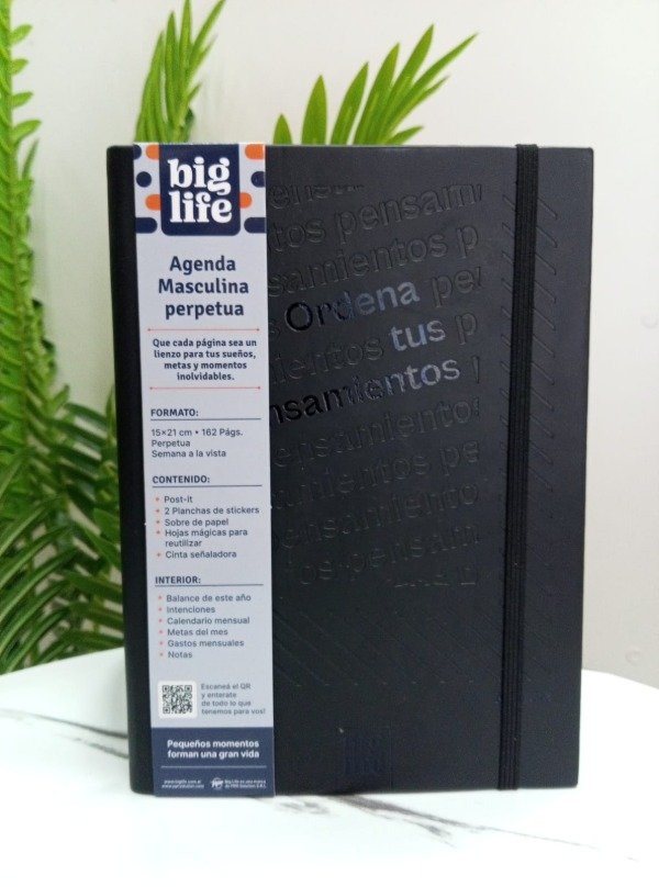 Producto - Agenda 162 hojas
