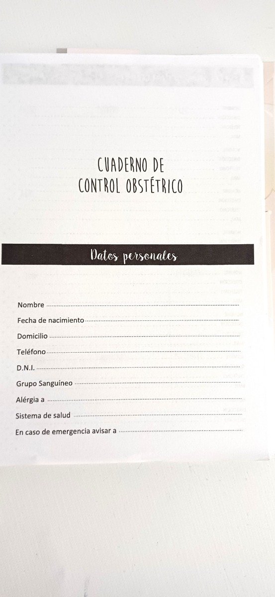 Producto - Cuaderno de embarazo: 9 meses para soñarte - 2