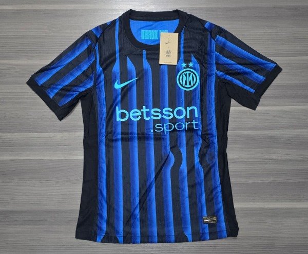 Producto - INTER TITULAR VERSION JUGADOR 2025 TALLES(S/ M)