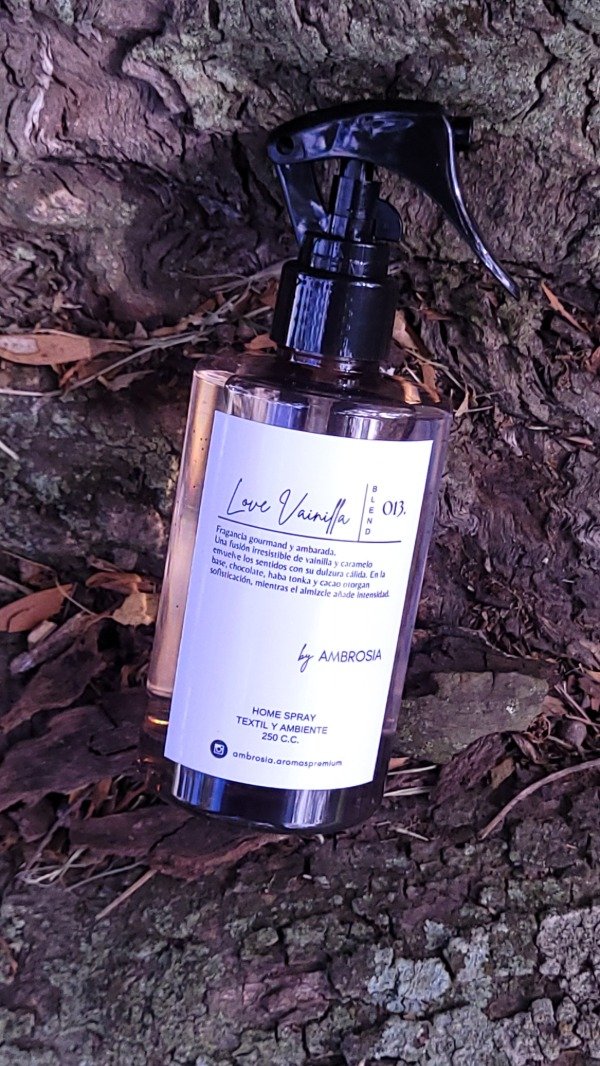 Producto - Love Vainilla - Spray textil y ambiental