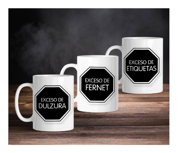 Producto - Taza Personalizada Eyiquetado Hexagonal #4