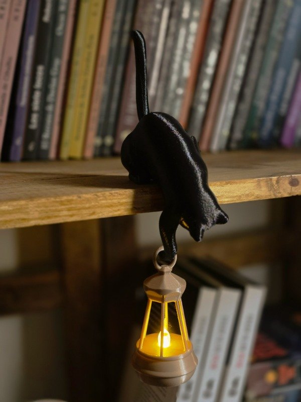 Producto - GATO CON FAROL PARA BIBLIOTECAS - 5