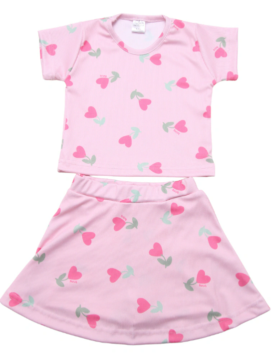 Producto - Remera flor corazón - 1