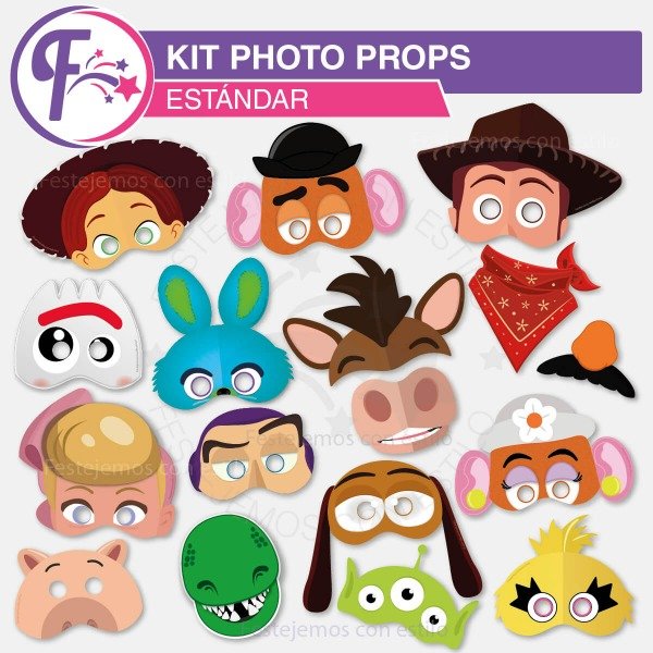 Producto - Photo Props Imprimible Toy Story