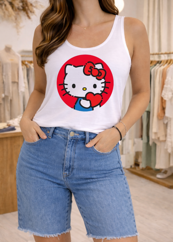 Producto - Musculosa Sublimada (Kitty P9)