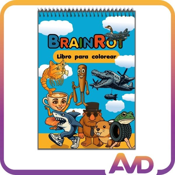 Producto - Brainrot Tralalero Tralala tsum tsum sahur Ballerina Capuccina para colorear