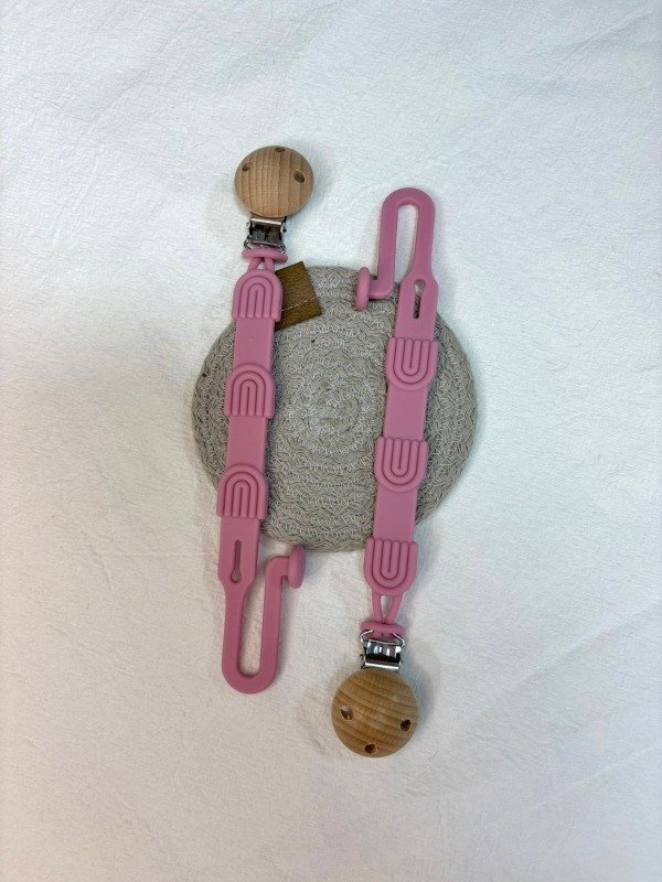 Producto - Porta chupete Arco Iris