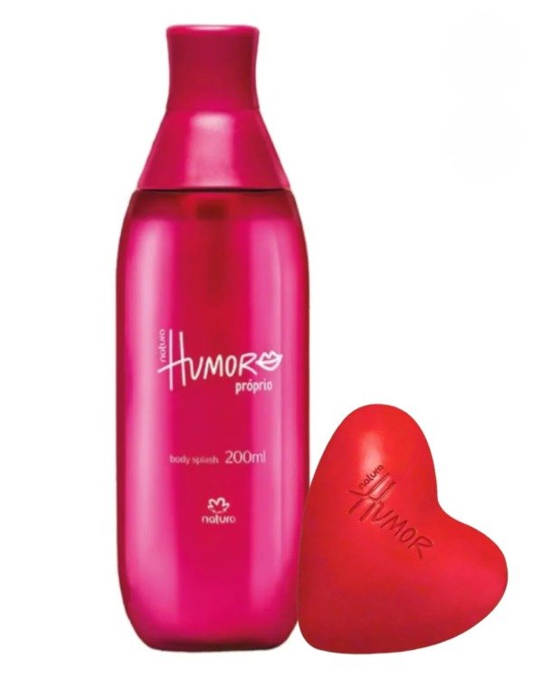 Producto - Kit Body splash Humor Rosa + Jabón en barra de corazón