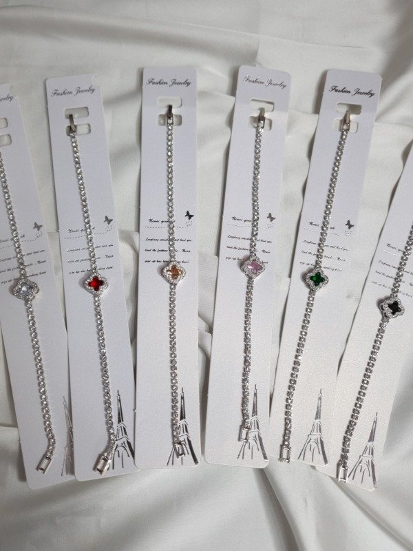 Producto - Pulsera Strass con dije Trebol - 0