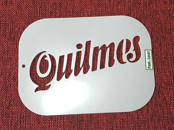 Producto - Stencil - cod Quilmes