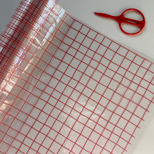 Producto - Cristal Cuadrille irregular salmón