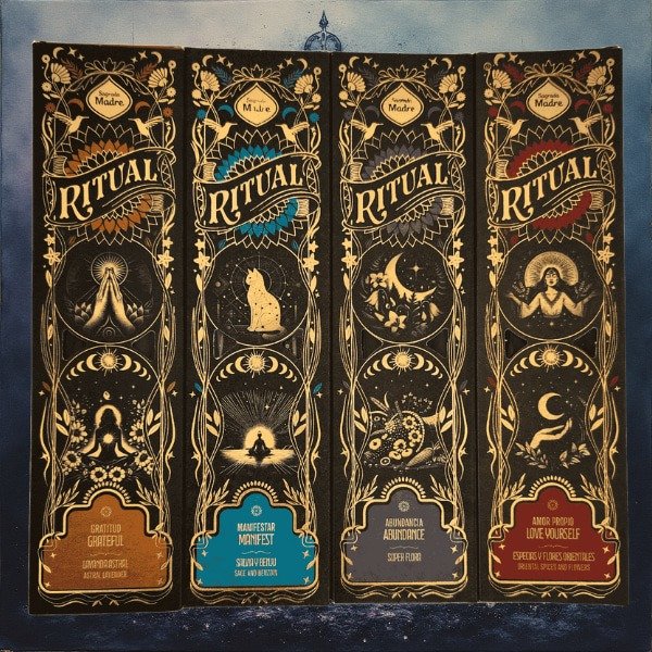 Producto - Sahumerios Sagrada Madre Ritual Pack 4 Cajas De 6 Unidades