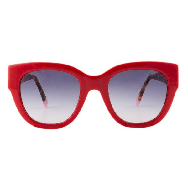 Producto - Las Oreiro 6206 Rojo Brillo - Cristales Gris Degradé - 0