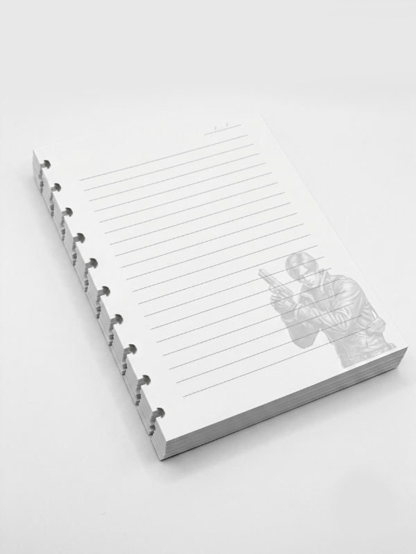 Producto - Cuaderno inteligente sistema de discos Resident Evil Leon Kennedy - 3