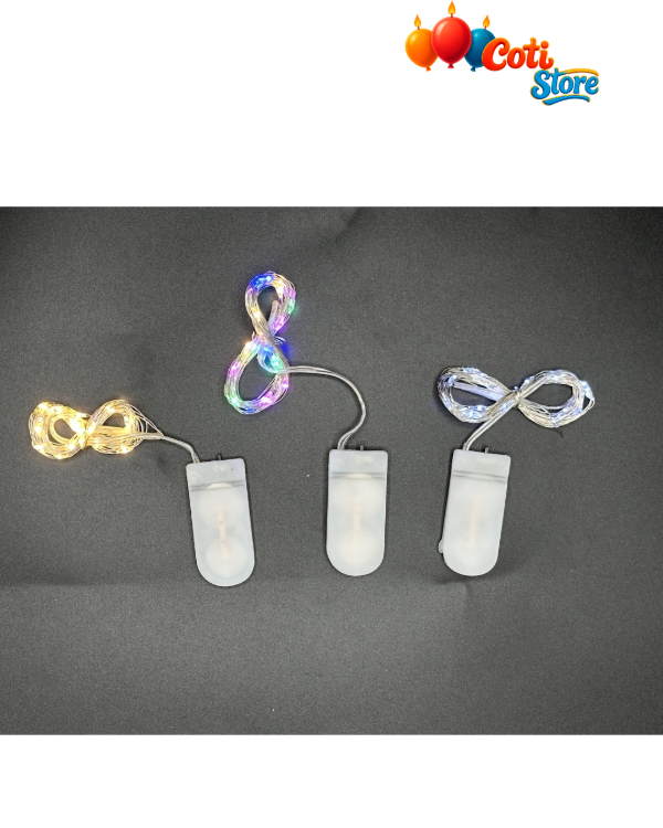 Producto - Alambre Led 30 Luces 3 Metros x6 Unidades