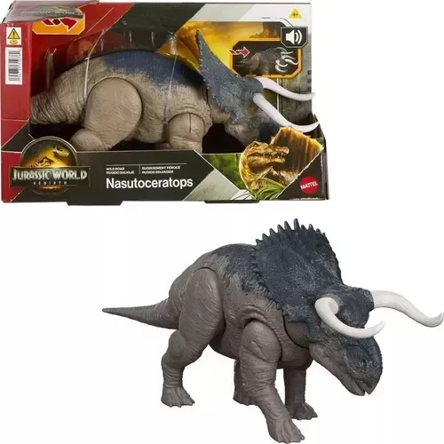 Producto - Jurassic World Rebirth Wildroar Nasutoceraptops