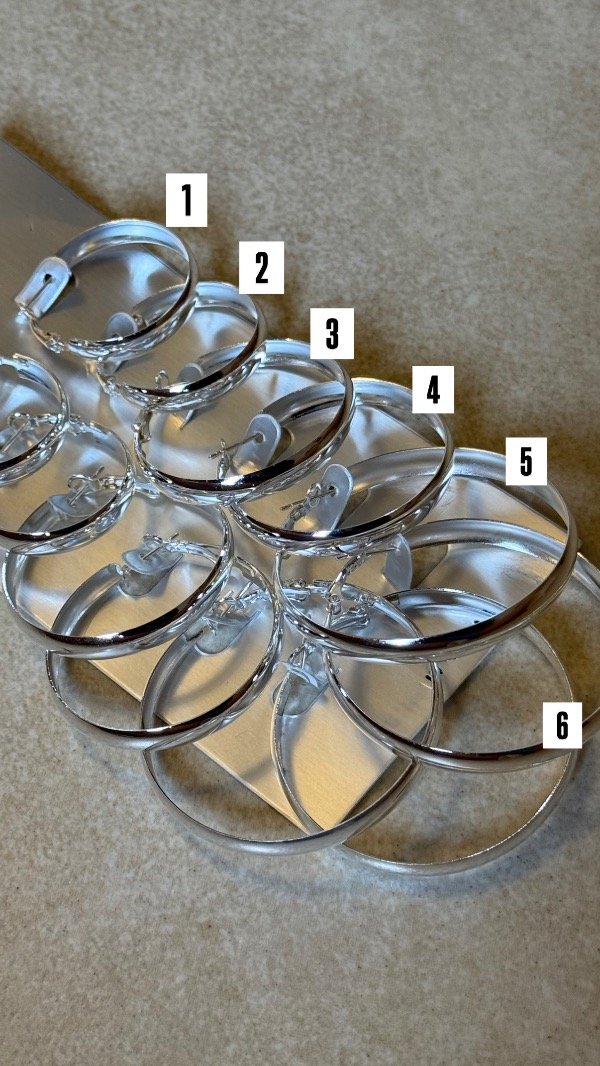 Producto - aros argolla gruesa