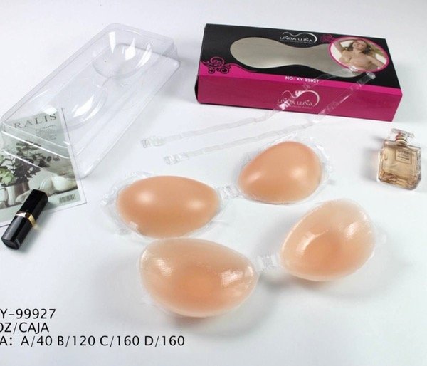 Producto - Art. Pezoneras de silicona corpiño con breteles desmontables