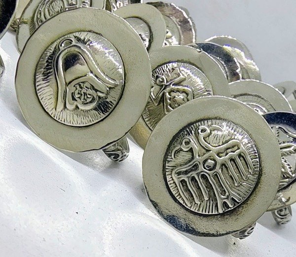 Producto - Pasapañuelos con dije artesanal