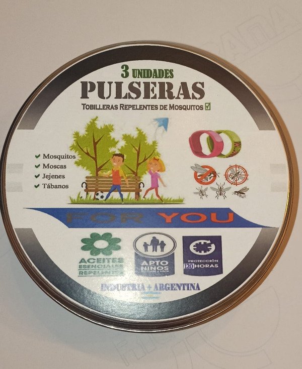 Producto - PULSERAS REPELENTES DE MOSQUITOS