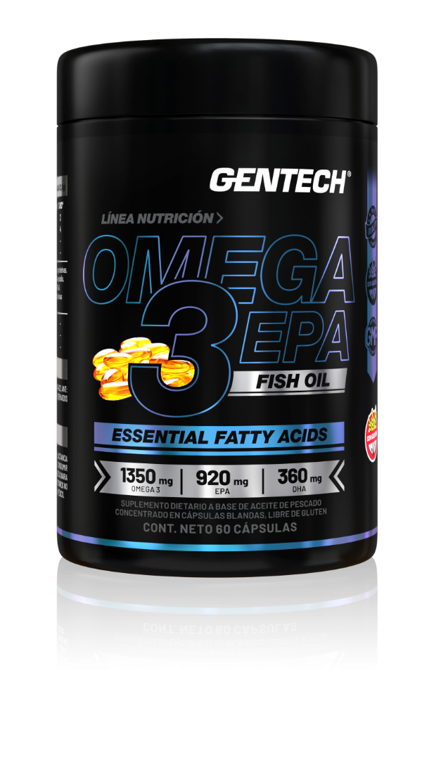 Producto - Omega 3 EPA 60 Caps Gentech Sin Tacc