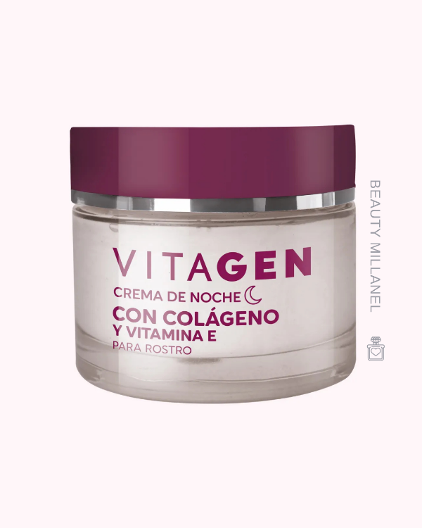Producto - Crema para rostro de noche Vitagen 50 g