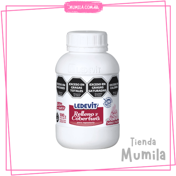 Producto - Crema Ledevit Frutilla 500Gr