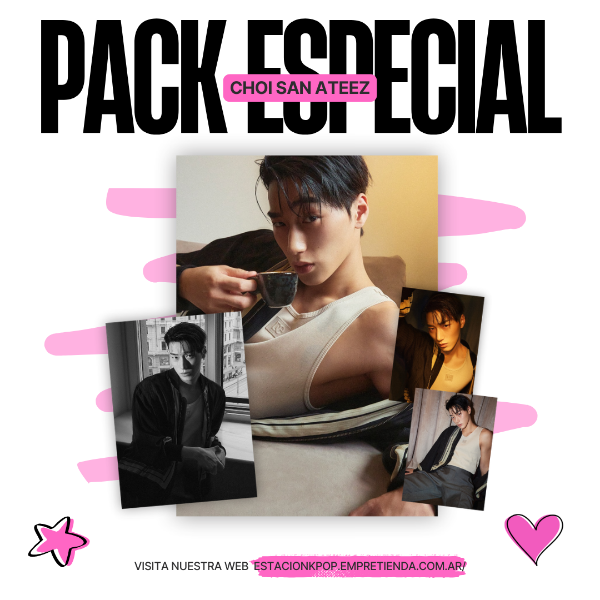 Producto - PACK CHOI SAN DOLCE ATEEZ