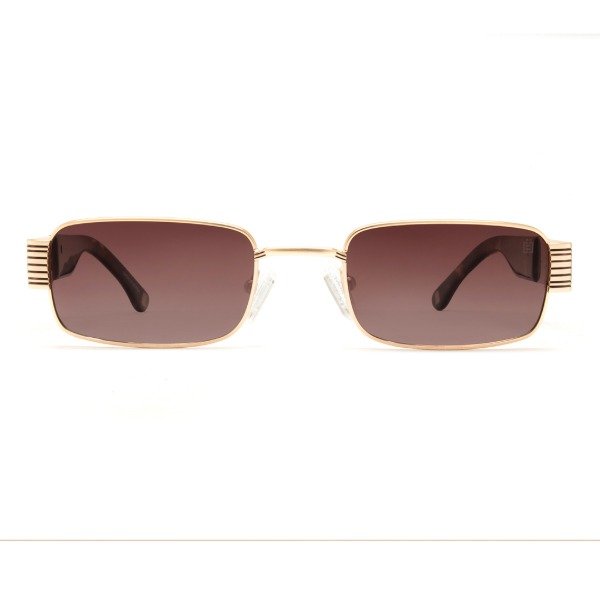 Producto - Prune N1 09 Metal Dorado - Cristales Sepia Degradé - 0